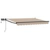 vidaXL Manuelle Gelenkarmmarkise mit LEDs 3,5 x 2 m