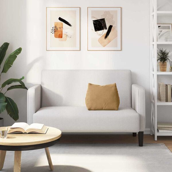 vidaXL R&uuml;ckenkissen Braun 45 x 20 x 35 cm Cordstoff