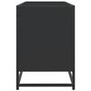 vidaXL TV-Schrank Schwarz 100x35x50 cm Holzwerkstoff und Metall