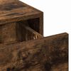 vidaXL Schminktisch mit Speicher Braun 100 x 40 x 70 cm Holzwerkstoff