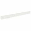 vidaXL Raseneinfassung 10 pcs 103 x 10 cm Stahl Wei&szlig;