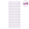 vidaXL Duscht&uuml;cher FROGN 25 Stk. Wei&szlig; 70x140 cm 360 g/m&sup2;