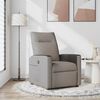 vidaXL Relaxsessel Taupe Stoff