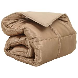 vidaXL Winterbettdecke 135 x 200 cm 450 g/m&sup2; Gold