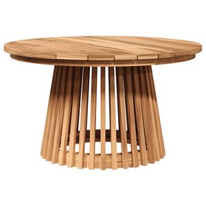 vidaXL Beistelltisch Braun 70 x 70 x 40 cm Massivholz Teak