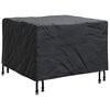 vidaXL M&ouml;belbezug 60 x 60 x 45 cm 210D Oxford Stoff Rechteckig Schwarz