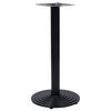 vidaXL Bistrotisch-Gestell Schwarz &Oslash;43x72 cm Gusseisen