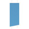 vidaXL Plissee Blau 55x150 cm Stoffbreite 54,4 cm Polyester