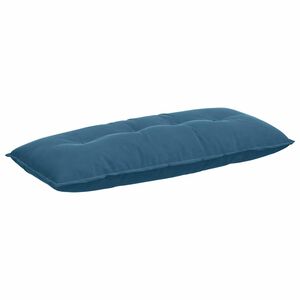 vidaXL R&uuml;ckenkissen Blau 120 x 50 cm Cordstoff