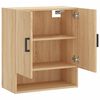 vidaXL Wandschrank Sonoma-Eiche 60x31x70 cm Holzwerkstoff