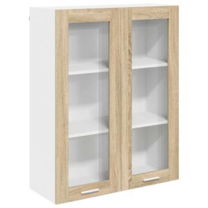 vidaXL H&auml;ngeschrank Sonoma-Eiche 80 x 31 x 100 cm Holzwerkstoff