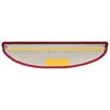 vidaXL Stufenmatten 15 Stk. 56x17x3 cm Rot Halbrund
