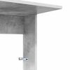 vidaXL Beistelltisch Beton Grau 40 x 38 x 62,5 cm Holzwerkstoff