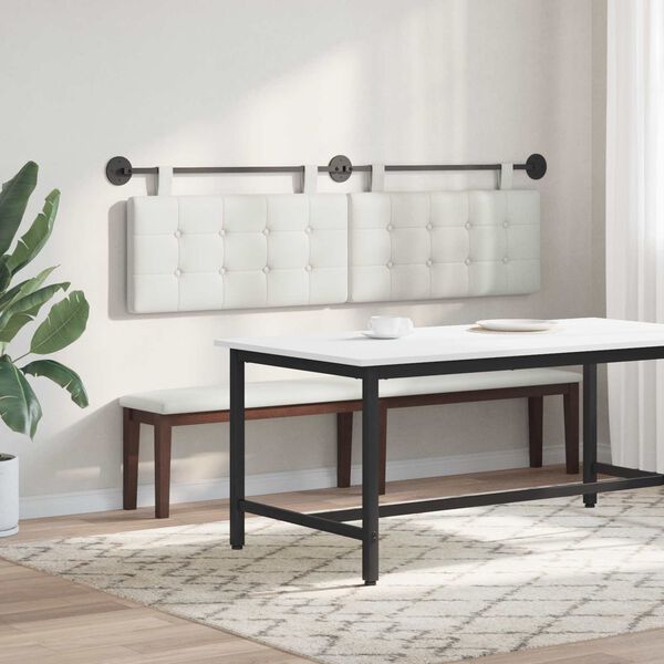 vidaXL H&auml;ngevorderseite Wandmontiert Kunstleder