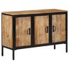 vidaXL Sideboard 105x35x70 cm Raues Mangoholz