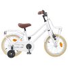 vidaXL Kinderfahrrad 12 Zoll f&uuml;r 2-4 Jahre alt Wei&szlig;