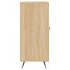 vidaXL Sideboard Sonoma-Eiche 90x34x80 cm Holzwerkstoff