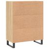 vidaXL Sideboard Sonoma-Eiche 69,5x34x90 cm Holzwerkstoff