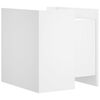 vidaXL Nachttisch Wei&szlig; 45x50x50 cm Holzwerkstoff