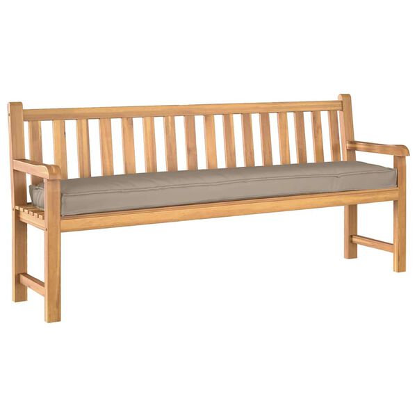 vidaXL Palettenkissenset 2 pcs Taupe 180 x 40 x 8 cm Oxford-Stoff