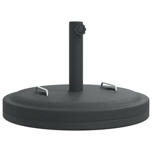 vidaXL Sonnenschirmst&auml;nder mit Griffen f&uuml;r &Oslash;38/48 mm Mast 25 kg Rund