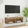 vidaXL TV-Wandschrank Panama Artisan-Eiche 100 x 30 x 30 cm