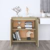 vidaXL Sideboard Sonoma-Eiche 70x41x75 cm Holzwerkstoff