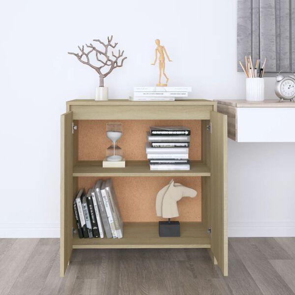 vidaXL Sideboard Sonoma-Eiche 70x41x75 cm Holzwerkstoff