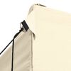 vidaXL Party-Zelt Creme 291 x 431 x 315 cm Oxford-Stoff