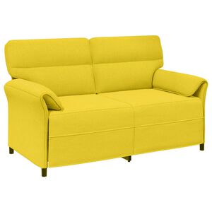 vidaXL Sofa 100% Polyester, Metallrahmen, MDF, Sperrholz