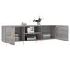 vidaXL TV-Schrank Grau Sonoma 150x30x50 cm Holzwerkstoff