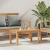 vidaXL Couchtisch Braun 70 x 40 x 36 cm Teak-Massivholz