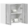vidaXL Hängeschrank Lyon Grau Sonoma 60x31x60 cm Holzwerkstoff