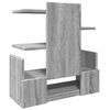 vidaXL Schreibtisch-Organizer Grau Sonoma 49x20x52,5 cm Holzwerkstoff