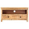 vidaXL TV-Schrank 79x30x40 cm Raues Mangoholz