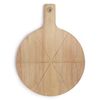 Livoo Pizza-Schneidebrett Set 30 cm Holz