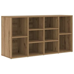 vidaXL Schuhbank 103 x 30 x 54,5 cm Holzwerkstoff Artisan-Eiche