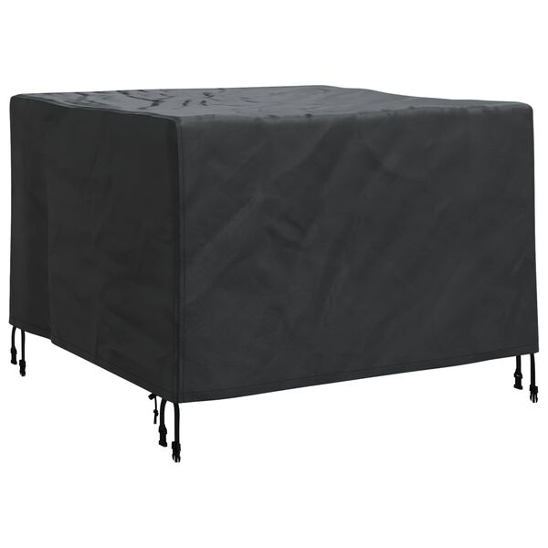 vidaXL M&ouml;belbezug Uni Schwarz 99 x 99 x 60 cm 210D Oxford Stoff