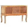 vidaXL Sideboard 110 x 35 x 75 cm Massivholz Mango