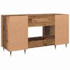 vidaXL Schreibtisch mit Regal Altholz 140 x 50 x 75 cm Holzwerkstoff