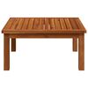 vidaXL 3-tlg. Garten-Lounge-Set mit Kissen Holz Akazie & Seil