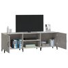 vidaXL TV-Schrank Betongrau 150x30x50 cm Holzwerkstoff