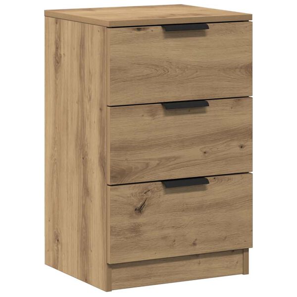vidaXL Nachttisch Artisan-Eiche 40x36x65 cm Holzwerkstoff