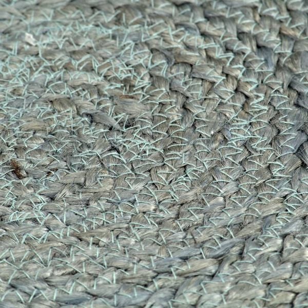 vidaXL Tischsets 6 Stk. Uni Olivgr&uuml;n 38 cm Rund Jute