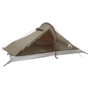 vidaXL Trekkingzelt 4 Personen Braun und Grau