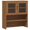 vidaXL Hutch Karamell 90 x 35 x 100 cm