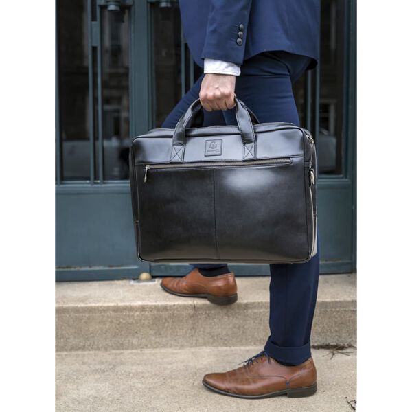 Exacompta Laptop-Tasche mit 2 Fächern Exactive Leder