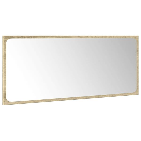 vidaXL 3-tlg. Badm&ouml;bel-Set Sonoma-Eiche Holzwerkstoff