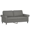vidaXL 2-Sitzer-Sofa Dunkelgrau 140 cm Stoff