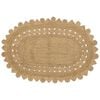 vidaXL Bereichsteppich Natur 152 x 245 cm Jute